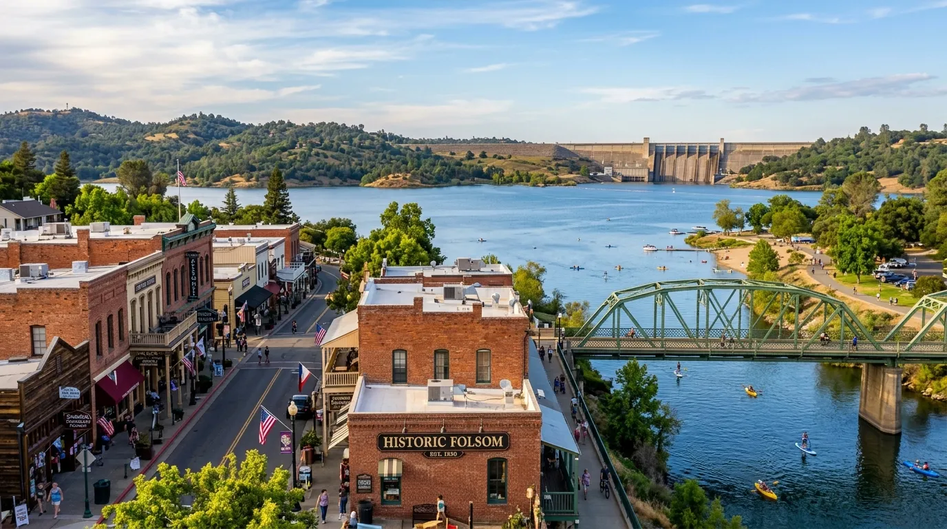 Historic Folsom + Lake Natoma