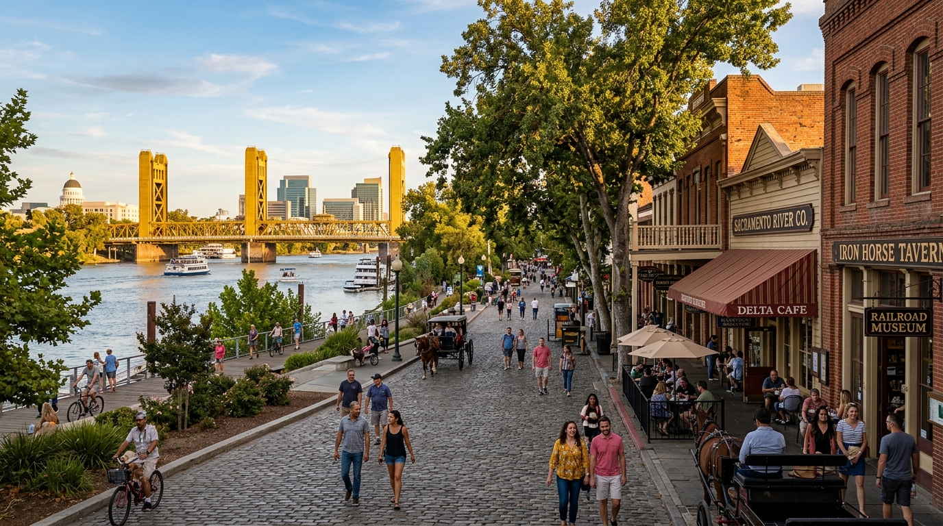 Local places and visitor destinations across Sacramento County
