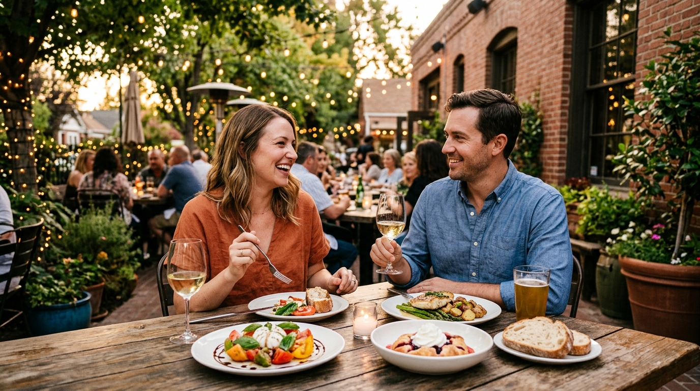 Neighborhood restaurant dining in Sacramento County